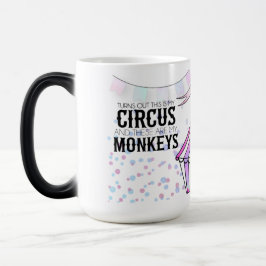 Caneca Mágica Este é o meu circo Morphing Mug