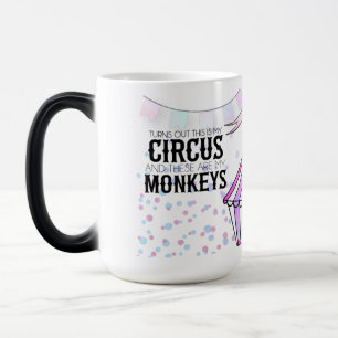 Caneca Mágica Este é o meu circo Morphing Mug