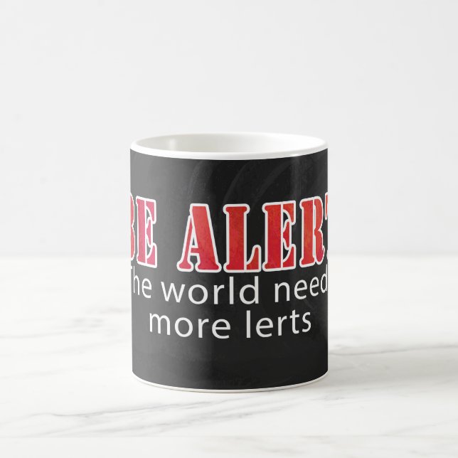 Caneca Mágica Esteja alerta (Centro)