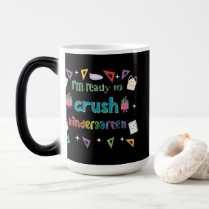 Caneca Mágica Estou pronto para esmagar o jardim de infância