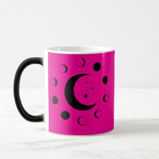 Caneca Mágica Estrela da manhã celestial rosa (Esquerda)