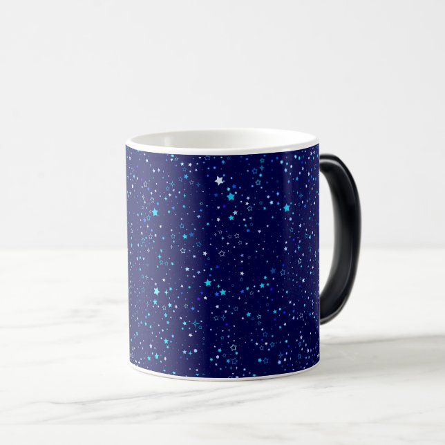 Caneca Mágica Estrelas azuis 2 (Frente Esquerda)