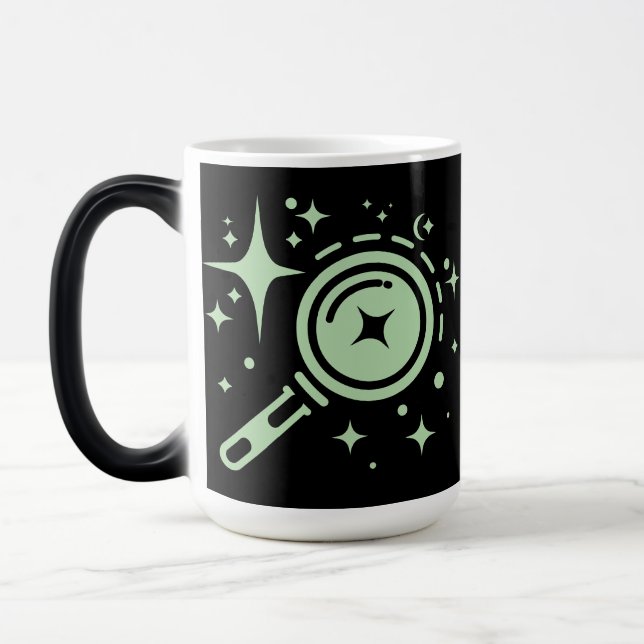 Caneca Mágica Estrelas cintilantes, farol da Era Digital Sem Lim (Esquerda)