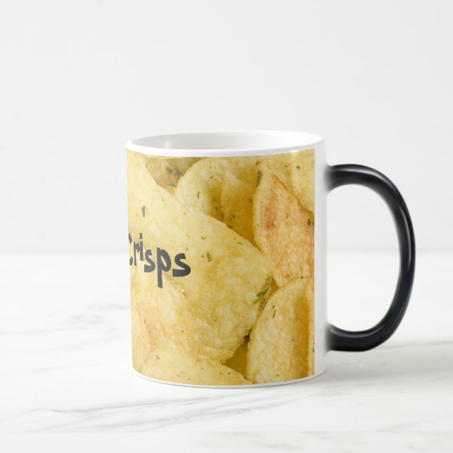 Caneca Mágica Eu amo as batatas fritas v1 (Direita)