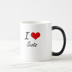 Caneca Mágica Eu amo escocês