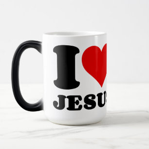 CANECA MÁGICA EU AMO JESUS
