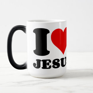 CANECA MÁGICA EU AMO JESUS