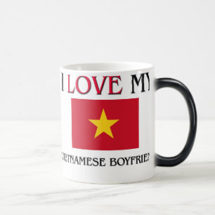 Caneca Mágica Eu amo meu namorado vietnamiano