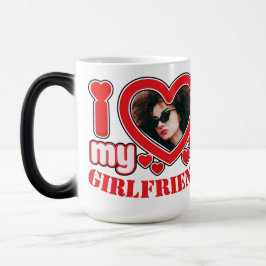 Caneca Mágica Eu Amo O Meu Texto Fotográfico Personalizado Namor