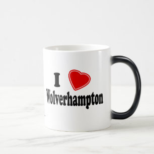Caneca Mágica Eu amo Wolverhampton