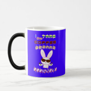 Caneca Mágica Eu Levo Meus Cafés A Sério