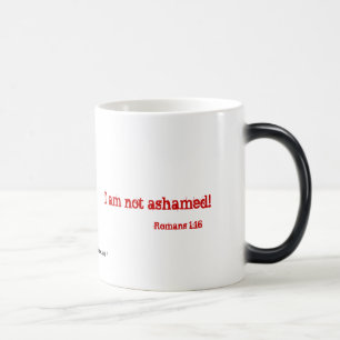 Caneca Mágica Eu não estou envergonhado