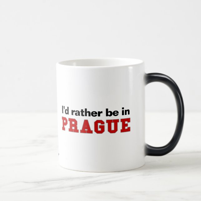 Caneca Mágica Eu preferencialmente estaria em Praga (Direita)