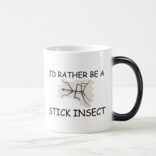 Caneca Mágica Eu preferencialmente seria um inseto de vara