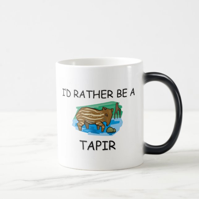 Caneca Mágica Eu preferencialmente seria um Tapir (Direita)