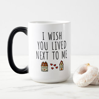 Caneca Mágica Eu Queria Que Você Viesse Ao Meu Lado.