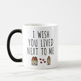 Caneca Mágica Eu Queria Que Você Viesse Ao Meu Lado.
