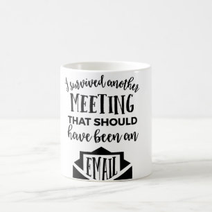 Caneca Mágica Eu sobrevivi.