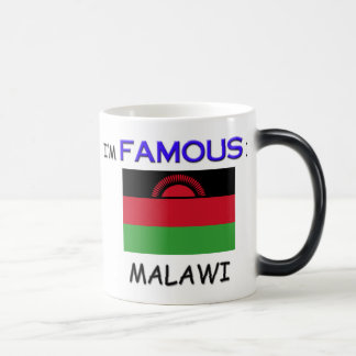 Caneca Mágica Eu sou famoso em MALAWI