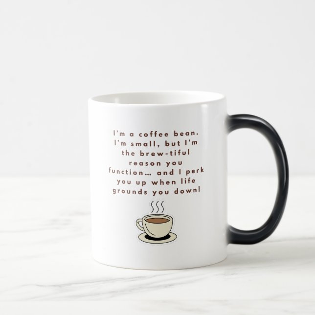 Caneca Mágica Eu sou um café (Direita)