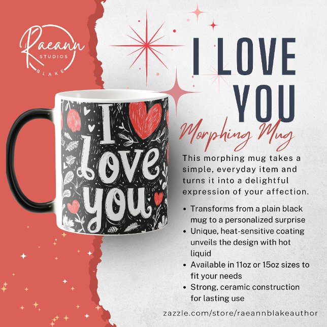 Caneca Mágica Eu Te Amo (Criador carregado)