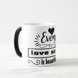 Caneca Mágica every love story is beautiful