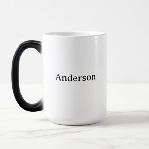 Caneca Mágica Excluir texto Substituir próprio design 15 oz