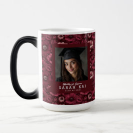 Caneca Mágica Exercício de Formatura com Impressão de Anêmonas C