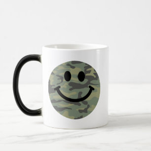 Caneca Mágica Face Verde Camo