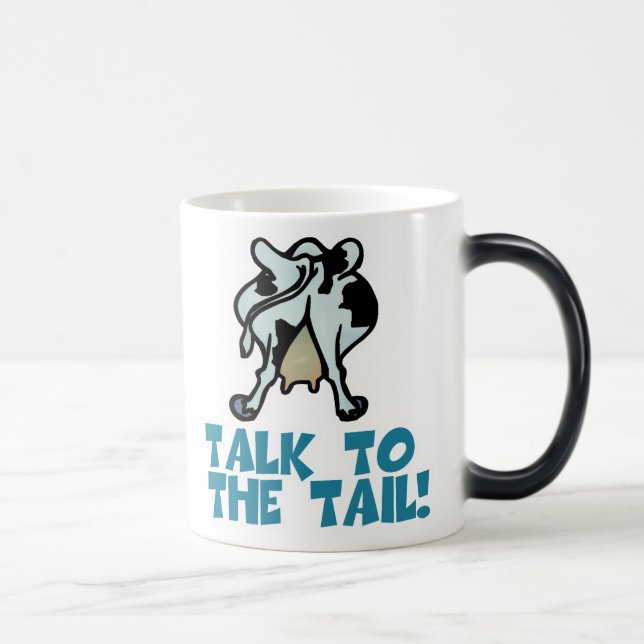 Caneca Mágica Fale com a Vaca do Rabo (Direita)