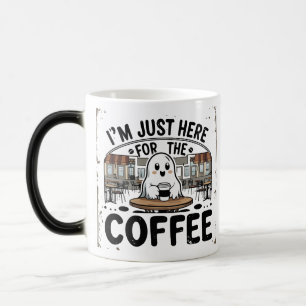 Caneca Mágica Fantasma aqui pelo café