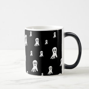 Caneca Mágica Fantasma Sombrio de Halloween