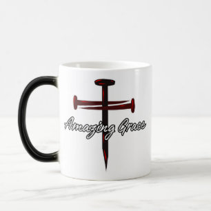 Caneca Mágica Fantástico Grace Nail Cross Christian