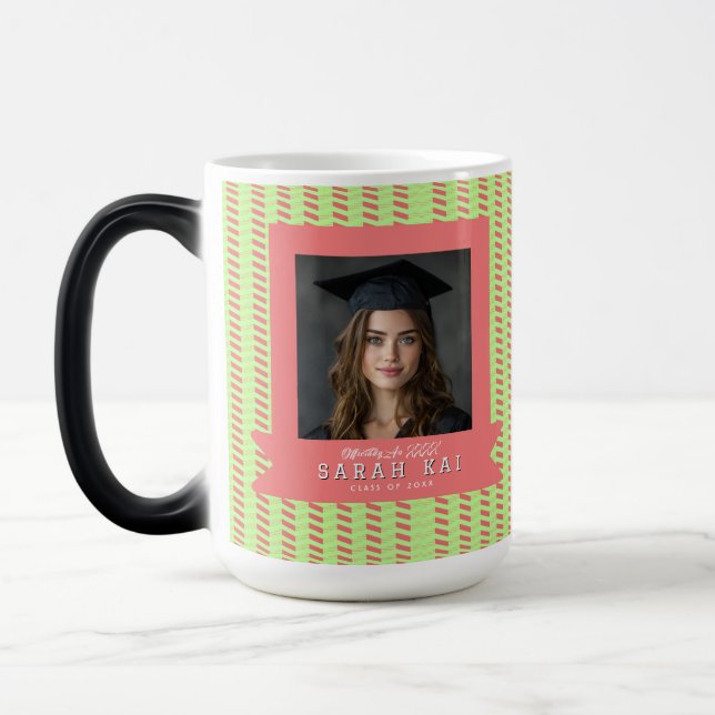 Caneca Mágica Farmacêutico Certificado com Impressão Zigzag Colo (Esquerda)