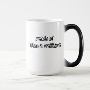 Caneca Mágica feito de ideias e cafeína