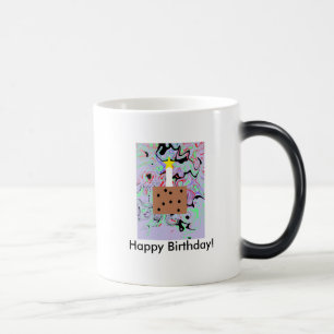 Caneca Mágica Feliz aniversário
