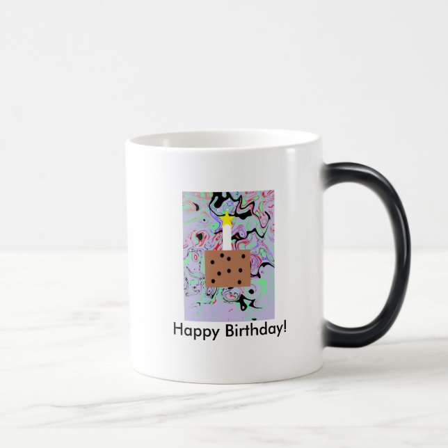 Caneca Mágica Feliz aniversário (Direita)