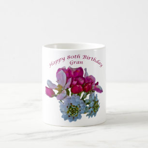 Caneca Mágica Feliz aniversário de 80 anos -Avó