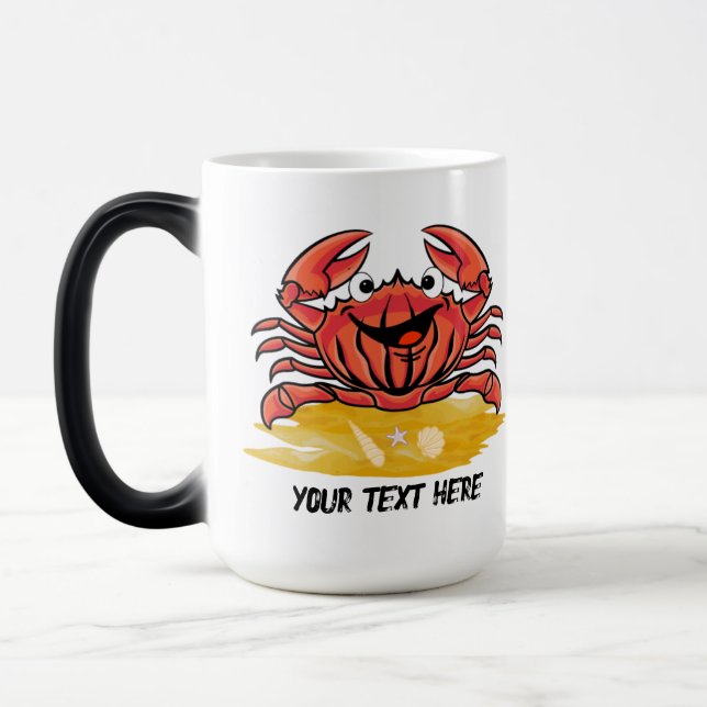 CANECA MÁGICA FELIZ CARRO, (EDITÁVEL) (Esquerda)