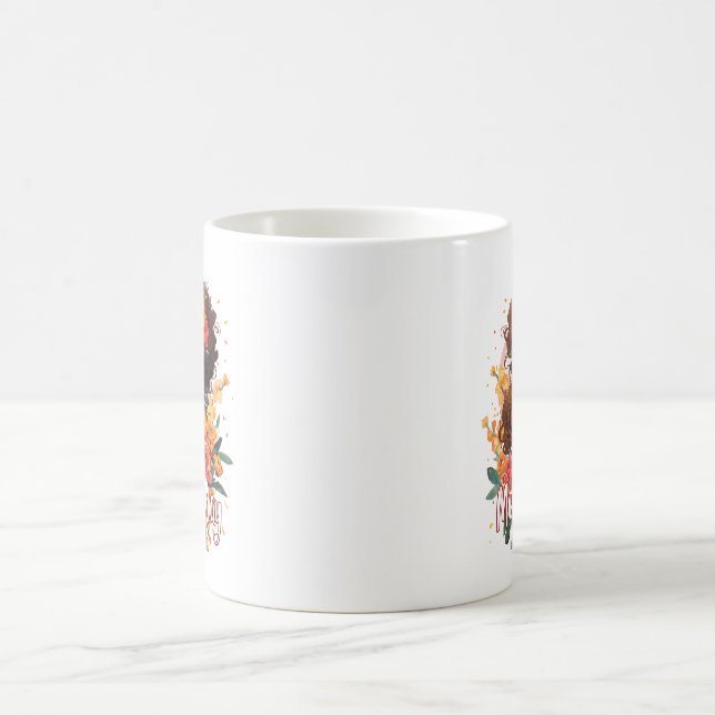Caneca Mágica Feliz Dia das Mães (Centro)