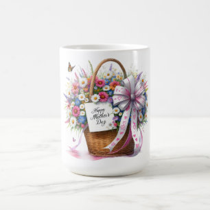 Caneca Mágica Feliz Dia das Mães, Mãe Linda