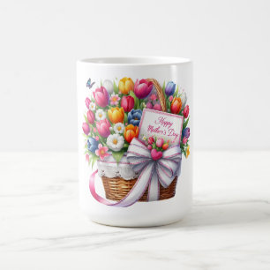 Caneca Mágica Feliz Dia das Mães Mãe Linda