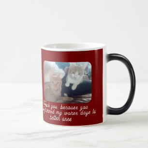 Caneca Mágica Feliz Dia Meow, Amantes de Gatos