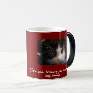 Caneca Mágica Feliz Dia Meow, Amantes de Gatos