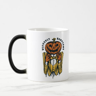 Caneca Mágica Feliz Halloween De Jack-O-Lanterna