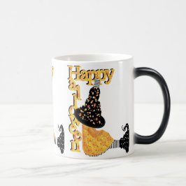 Caneca Mágica Feliz Halloween Gifts Mug