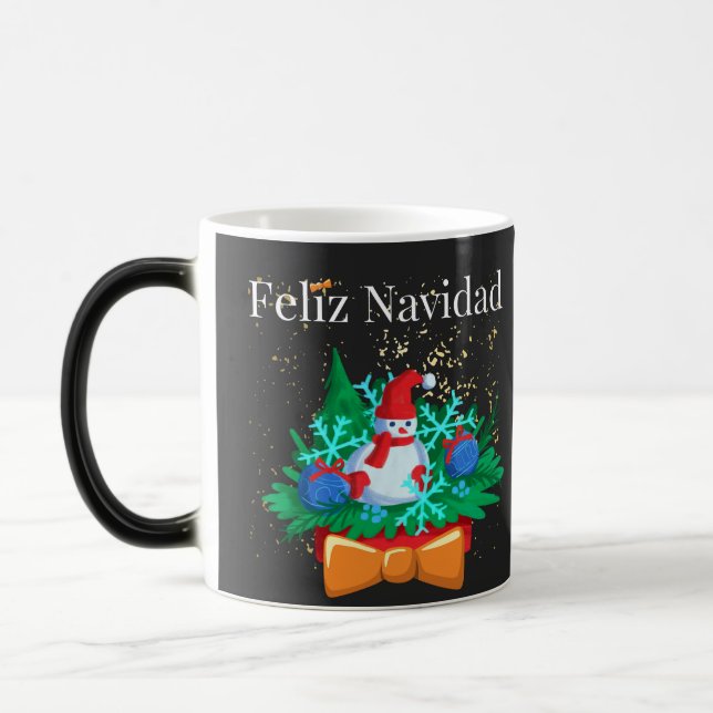 CANECA MÁGICA FELIZ NATAL (Esquerda)