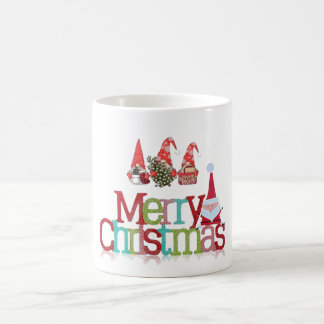 Caneca Mágica Feliz Natal Do Papai Noel E Dos Gnomos