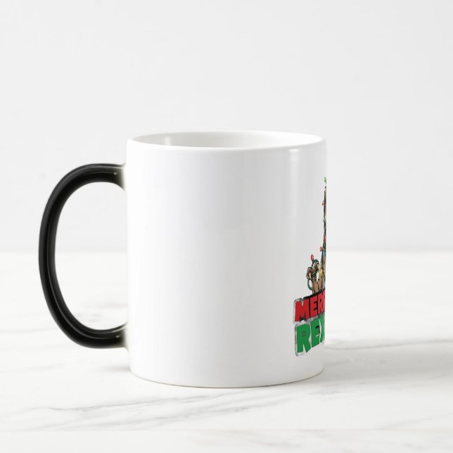 Caneca Mágica Feliz Rex-mas (Esquerda)