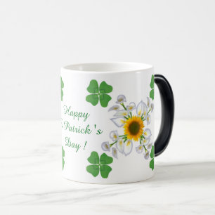 Caneca Mágica Feliz Rua, Dia do Patrick! Vestuário com Calla